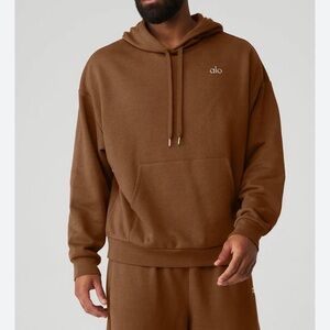 ALO Yoga Brown Hoodie